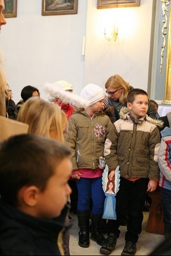 Dzieci z niecierpliwością czekały na św. Mikołaja